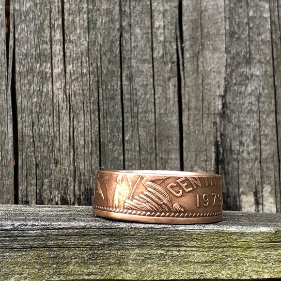 Beautiful handmade Mexican coin ring unique design - Picture 8 of 8